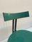 Zeta Turquoise Dining Chairs by Harvink, 1980s, Set of 4, Image 4
