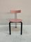 Zeta Pink Dining Chairs by Harvink, 1980s, Set of 4 3