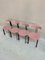 Zeta Pink Dining Chairs by Harvink, 1980s, Set of 4, Image 2