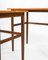 Mid-Century Danish Nesting Tables in Teak and Rattan by Johannes Andersen for Silkeborg Møbelfabrik, 1960s, Set of 3 8