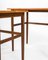 Tavolini ad incastro Mid-Century in teak e vimini di Johannes Andersen per Silkeborg Møbelfabrik, Danimarca, anni '60, set di 3, Immagine 8