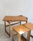 Triform Nesting Tables and Stools from McIntosh, UK, 1970s, Set of 3, Image 4