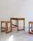 Triform Nesting Tables and Stools from McIntosh, UK, 1970s, Set of 3, Image 10