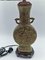 Lámpara de mesa china antigua de bronce, Imagen 6