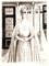 Paul Delvaux, The Empress, 1974, Lithographie Couleur 1