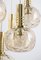 Large Smoked Glass Cascade Chandelier from Ott International, 1970s, Image 4