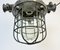 Industrial Cast Aluminium Cage Pendant Light, 1960s 4