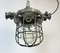 Industrial Cast Aluminium Cage Pendant Light, 1960s 11