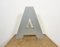 Large Vintage Grey Iron Facade Letter A, 1970s 2