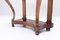 Walnut & Marble Top Console Table, 1880s 6