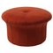 Grace Maple Red Pouf by Warm Nordic 1