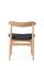 Cow Horn Chair Oak Anthracite Melange by Warm Nordic, Image 3