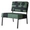 Barbican Green O2 Armchair by Babel Brune 1