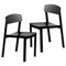 Halikko Dining Chairs in Black by Made by Choice, Set of 2, Image 1