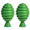 Large Beebee Jars in Green by Made by Choice, Set of 2, Image 1