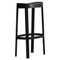 Tall Lammi Bar Stool in Black by Made by Choice 1