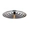 Silver Echo Ceiling Light, Large by Radar, Image 1