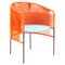 Orange Mint Caribe Dining Chair by Sebastian Herkner 1
