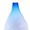 Runde quadratische blaue Bubble Vase von Studio Thier & Van Daalen 3