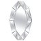 Silberner Diamond Spiegel von Reflections Copenhagen 1
