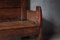 Antique Wabi Sabi Wooden Bench, 1800s, Image 4