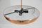 Bauhaus Copper Chandelier by Josef Hurka, 1930s 4