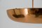 Bauhaus Copper Chandelier by Josef Hurka, 1930s, Image 6