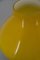 Lampada da tavolo in vetro giallo di Valasske Mezirici, anni '70, Immagine 4