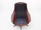Scandinavian Swivel Armchair by Henry Walther Klein, 1970s, Image 8
