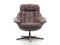 Scandinavian Swivel Armchair by Henry Walther Klein, 1970s, Image 1