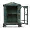 Patinated Wooden Wall Display Cabinet, Image 2