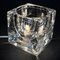 Glass Ice Cube Desk Lamp attributed to Peill & Putzler, 1970s, Image 2