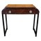 Vintage Italian Art Deco Wooden Console Table, 1940s 1