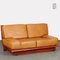 Vintage Two-Seater Leather Sofa by Gérard Guermonprez, 1970s 1