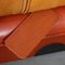 Vintage Two-Seater Leather Sofa by Gérard Guermonprez, 1970s, Image 6