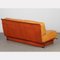 Vintage Zwei-Sitzer Ledersofa von Gérard Guermonprez, 1970er 5