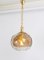 Murano Glass Pendant Light attributed to Kaiser, Germany, 1960s 6