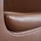 Tulip Swivel Club Chairs in Brown Leather from B&b Italia / C&b Italia, Set of 2, Image 12