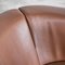 Tulip Swivel Club Chairs in Brown Leather from B&b Italia / C&b Italia, Set of 2 9