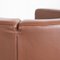 Tulip Swivel Club Chairs in Brown Leather from B&b Italia / C&b Italia, Set of 2 10