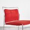 Kazuhide Takahama Tulu Chair in Red Corduroy for Simon International, 1966 7