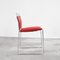 Kazuhide Takahama Tulu Chair in Red Corduroy for Simon International, 1966, Image 6