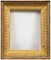Neapolitan Empire Frame in Gilt and Carved Wood, Early 19th Century 1