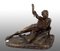 Antique Sculpture in Glossy Bronze by Moureau, Image 1