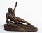 Antique Sculpture in Glossy Bronze by Moureau 3