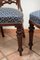 Sillas inglesas victorianas de caoba maciza, siglo XIX. Juego de 4, Imagen 3