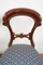 Victorian English Chairs in Solid Mahogany, 19th Century, Set of 4, Image 2