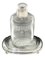 Botella de perfume holandesa con posavasos de plata, 1918. Juego de 2, Imagen 3