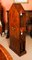 Mesa de comedor Jupe ovalada vintage de caoba, años 60. Juego de 13, Imagen 2