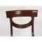 Vintage Oval Flame Mahogany Jupe Dining Table & Chairs, 1960s, Set of 13 18